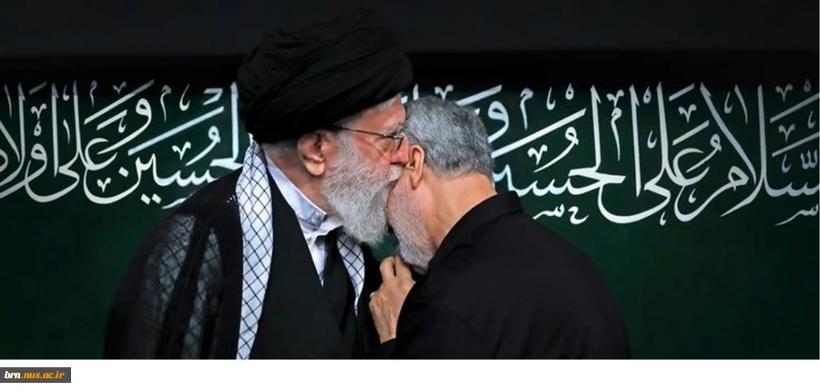 مقام معظم رهبری (مدظله العالی): حاج قاسم در راه خدا و انجام وظیفه از هیچکس و هیچ‌چیز پروا نداشت . 2