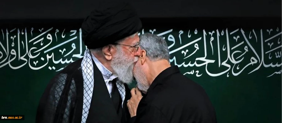 مقام معظم رهبری (مدظله العالی): حاج قاسم در راه خدا و انجام وظیفه از هیچکس و هیچ‌چیز پروا نداشت . 2