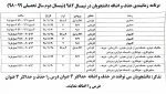 برنامه حذف و اضافه نیمسال دوم 98 (982) 2