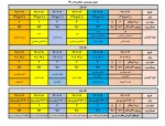 برنامه زمانبندی انتخاب واحد ترم 991 2