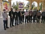 غبار روبی قبور مطهر شهداء شهرستان بروجن توسط کارکنان مرکز به مناسبت بزرگداشت هفته دفاع مقدس 2